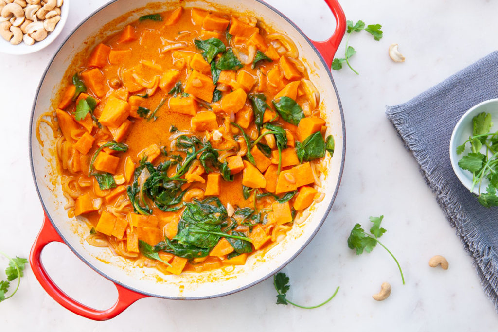 Vegan and Paleo Sweet Potato Red Curry