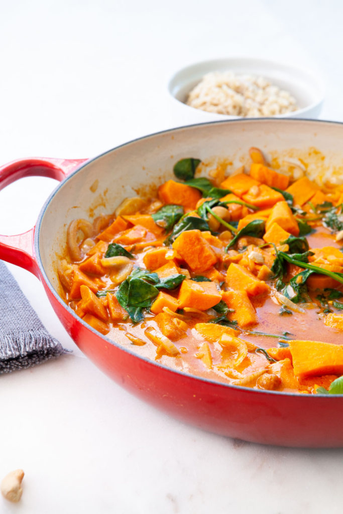 Vegan and Paleo Sweet Potato Red Curry