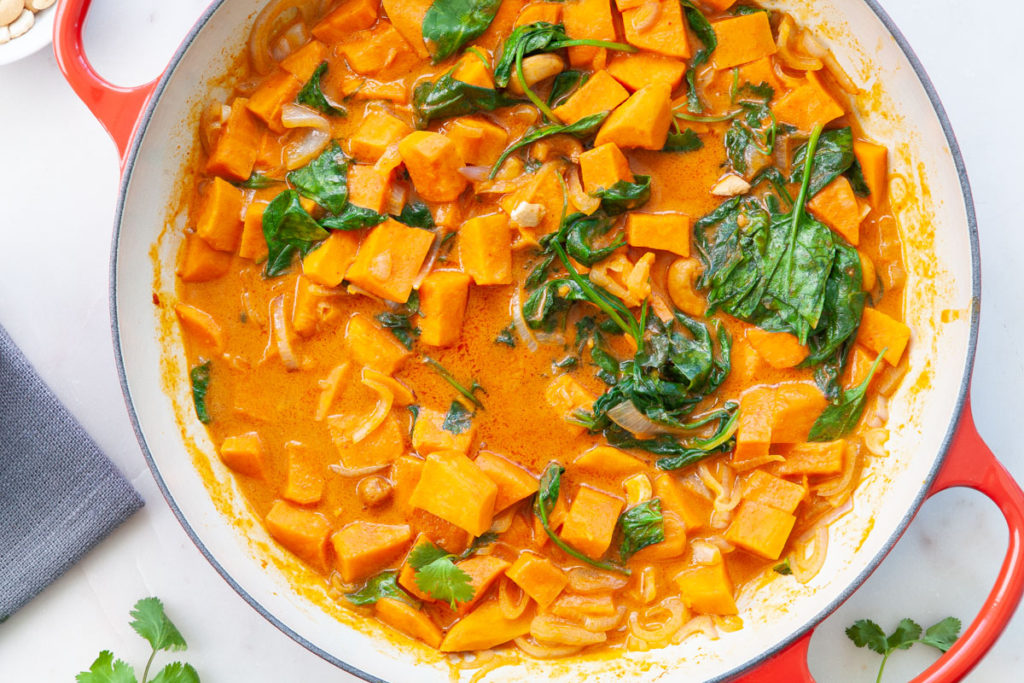 Vegan and Paleo Sweet Potato Red Curry