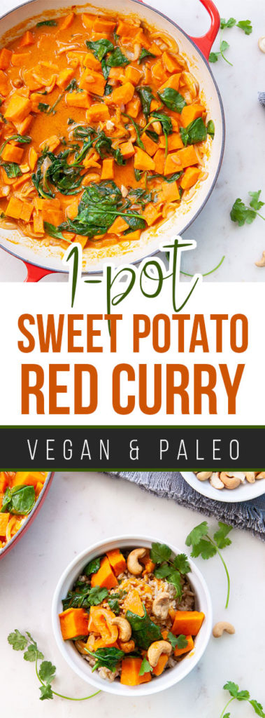 Vegan and Paleo Sweet Potato Red Curry