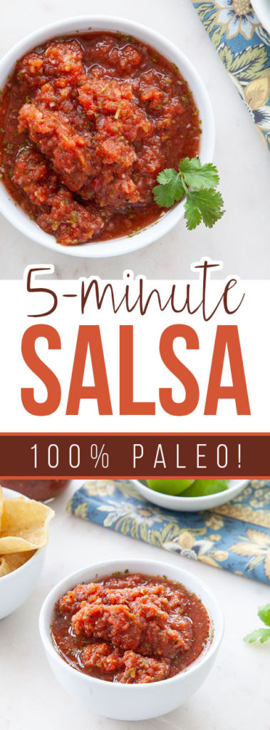 5-Minute Paleo Salsa