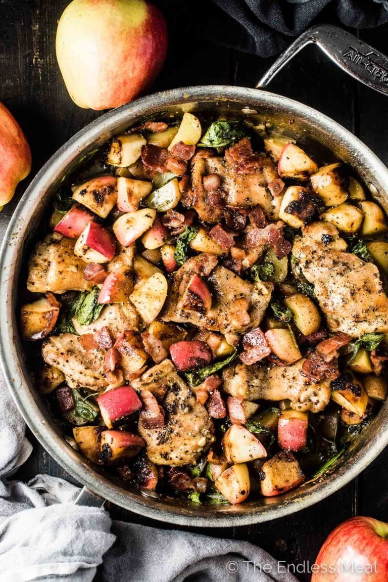 Apple Chicken Recipe With Bacon And Potatoes