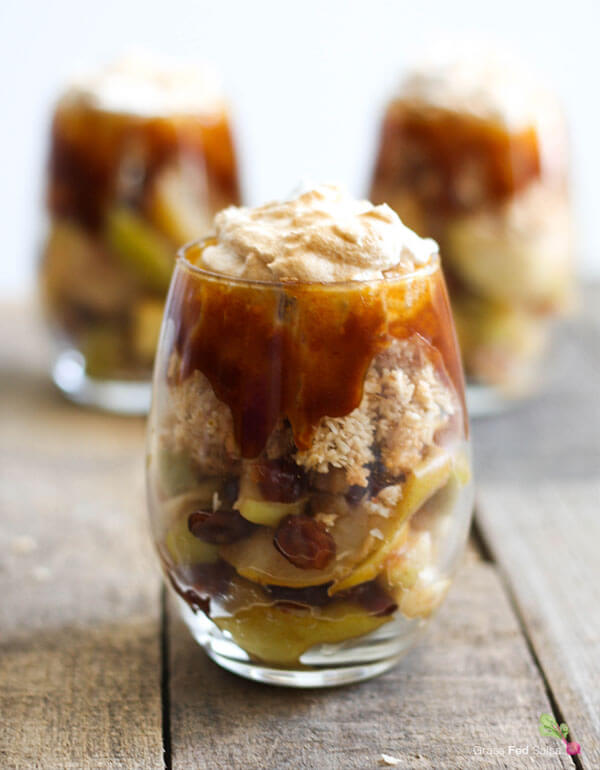 Caramel Apple Parfaits