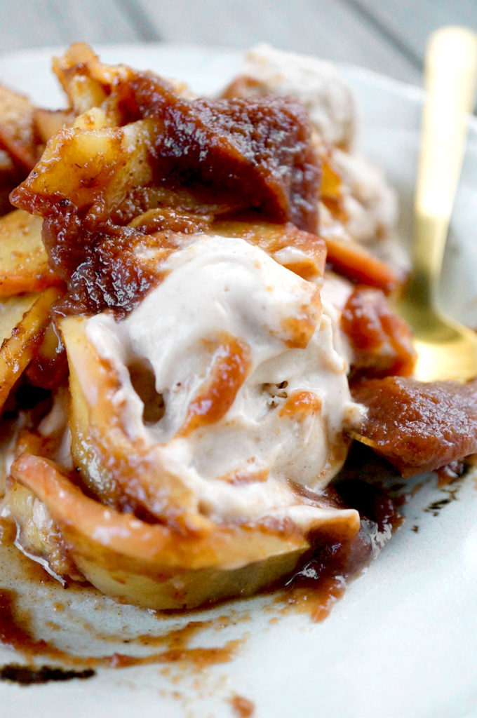 Dairy Free Apple Pie Ice Cream