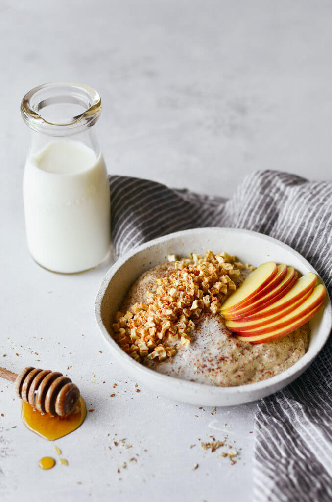 Instant Paleo Apple Cinnamon Hot Cereal