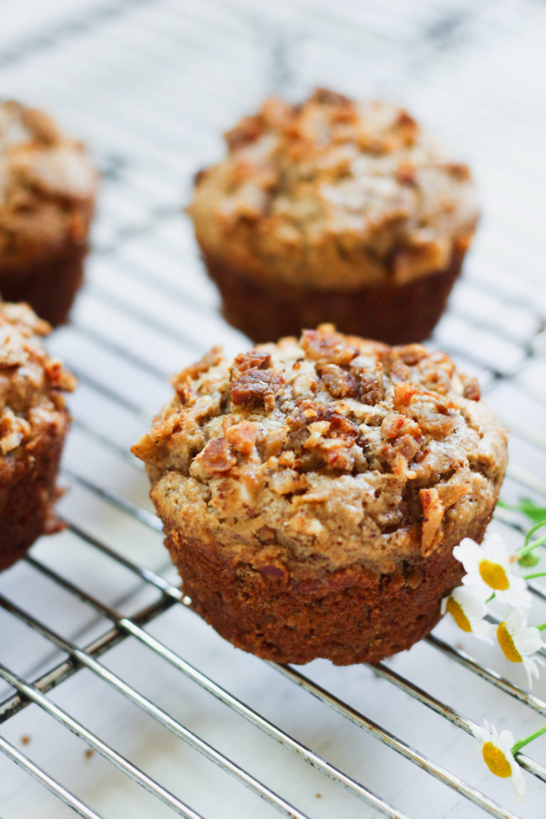 Paleo Apple Muffins With Bacon