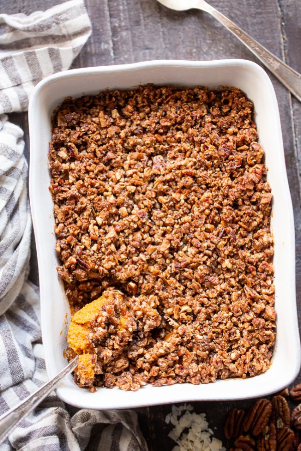 Paleo Sweet Potato Casserole