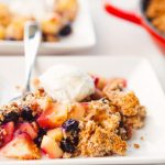 Protein Apple & Blueberry Crisp