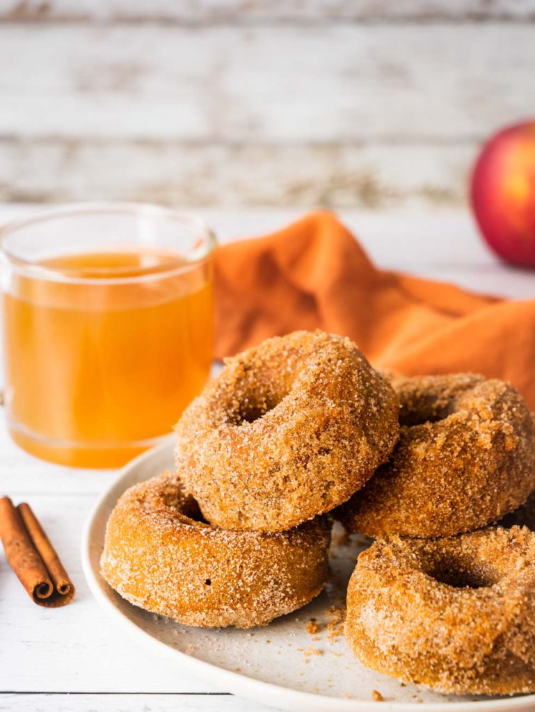 The Best Healthy Apple Cider Donuts