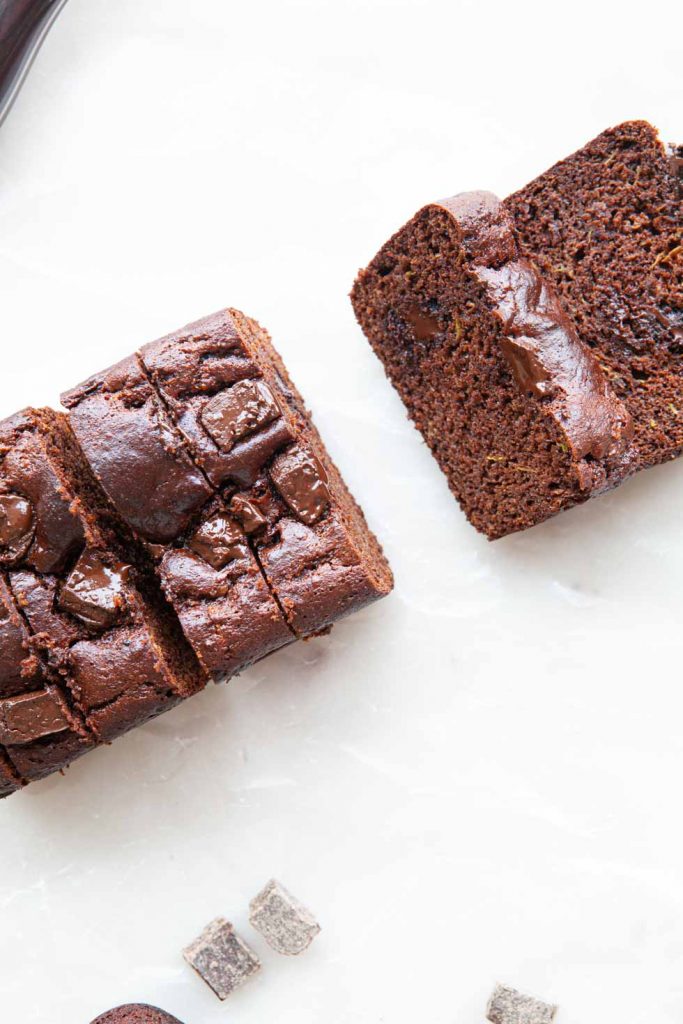 Double Chocolate Zucchini Bread