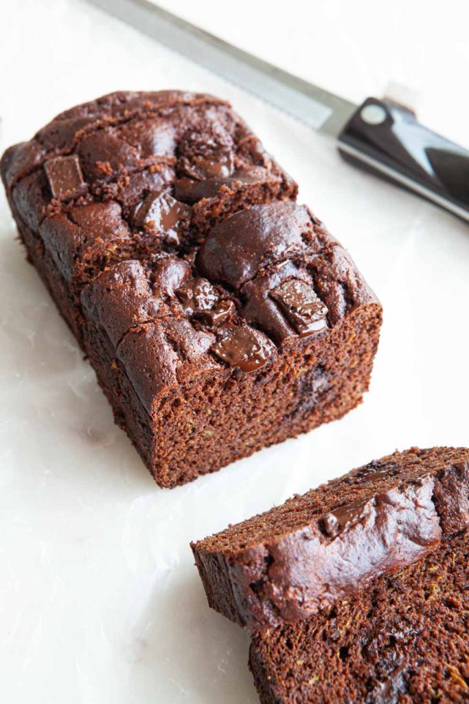 Double Chocolate Zucchini Bread