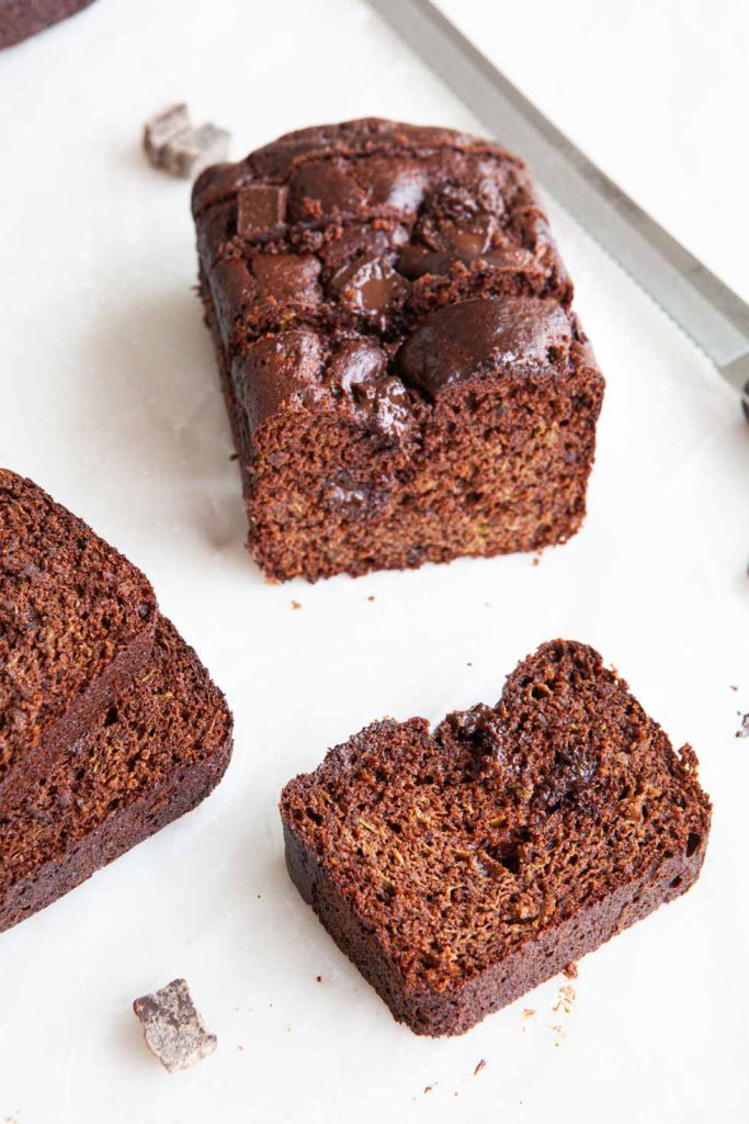 Double Chocolate Zucchini Bread