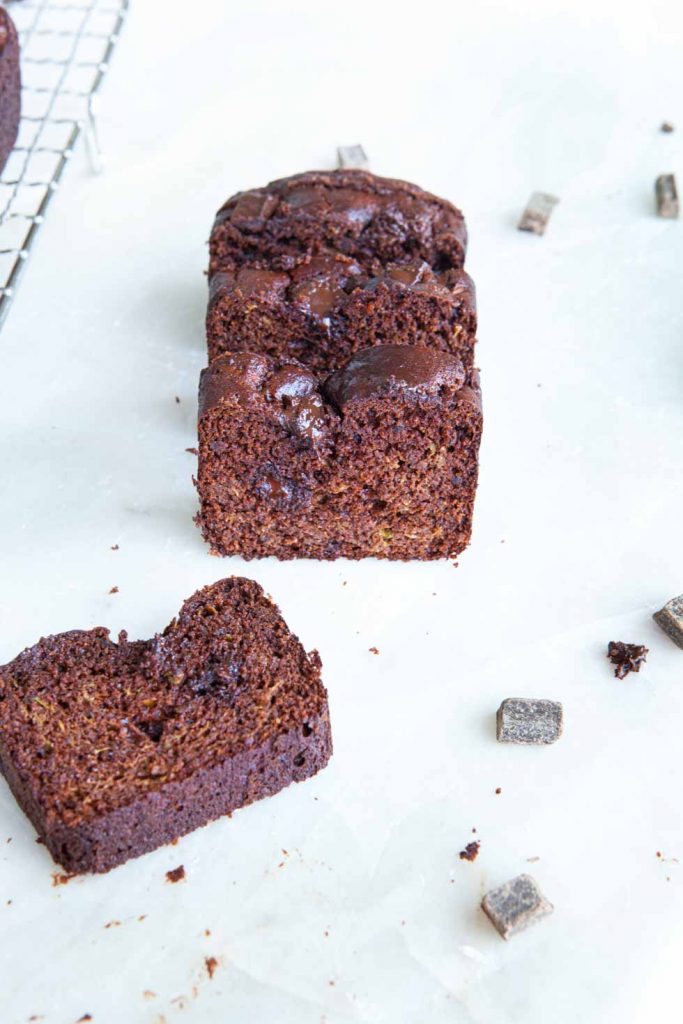 Double Chocolate Zucchini Bread