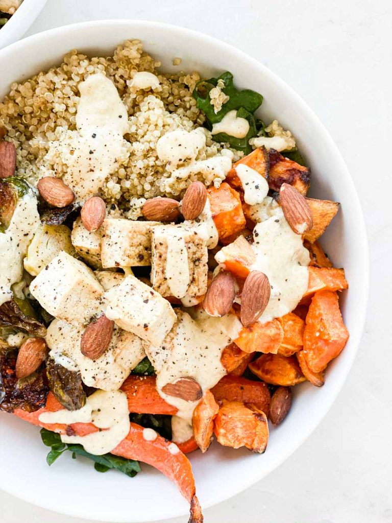 Gluten-Free Quinoa and Tofu Bowl