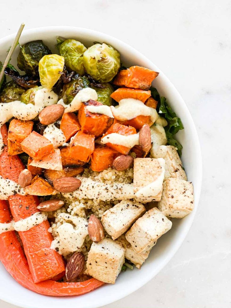 Gluten-Free Quinoa and Tofu Bowl