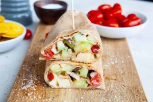 Greek Hummus Wraps