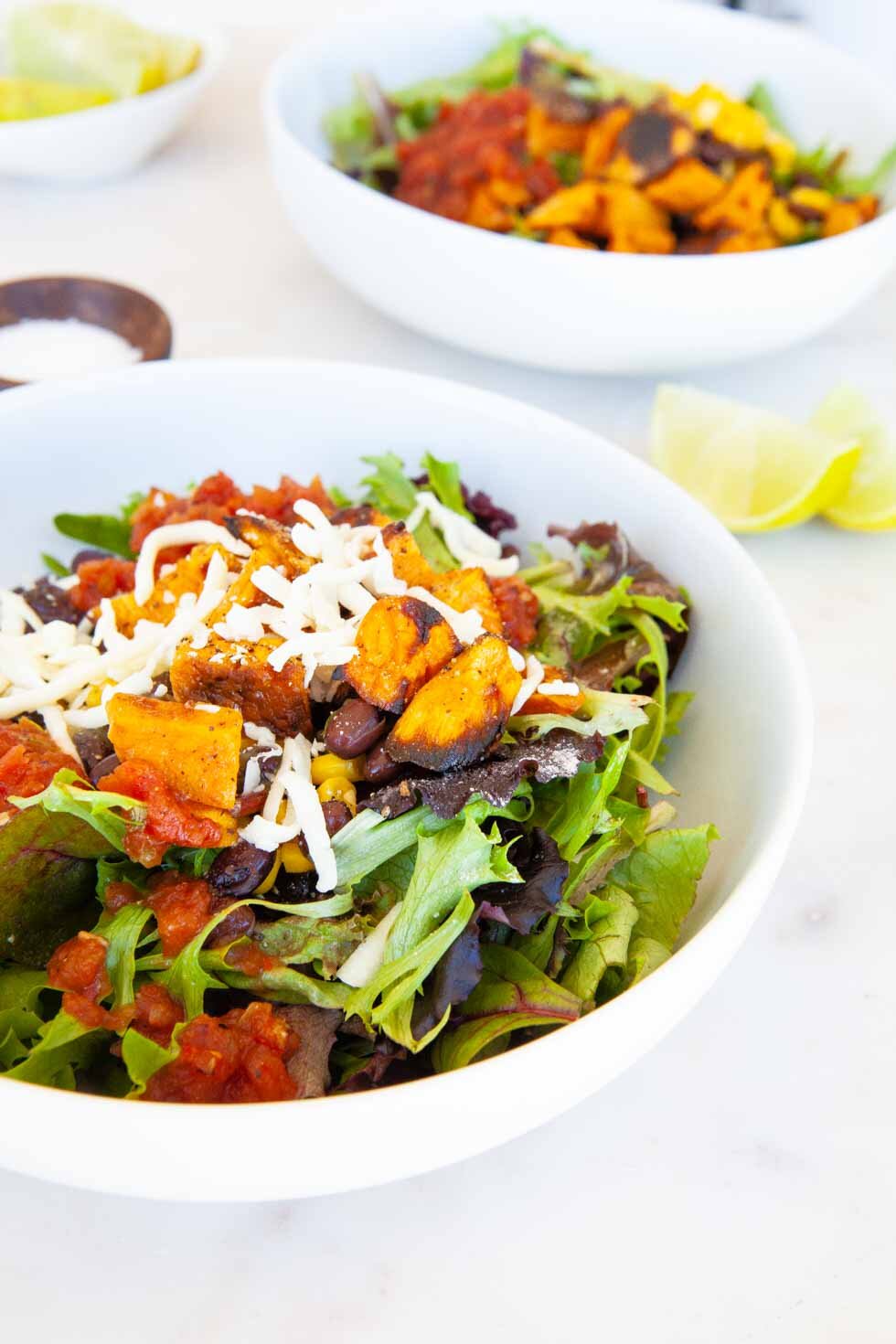 Sweet Potato Mexican Salad Bowls