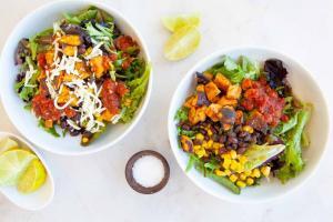 Sweet Potato Mexican Salad Bowls