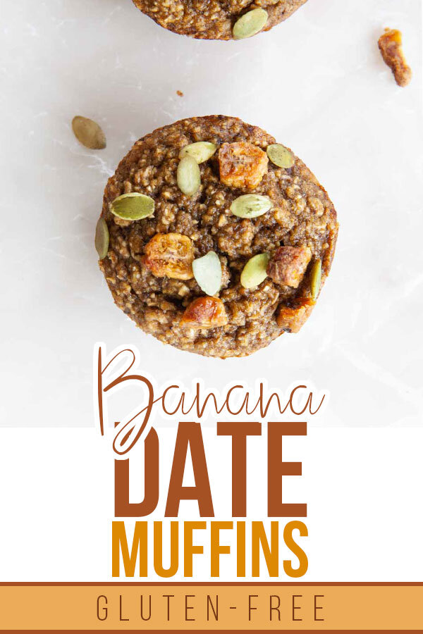 Banana Date Muffins