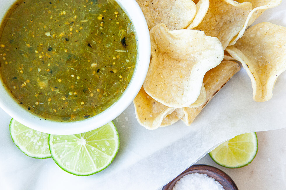 Roasted Tomatillo Salsa