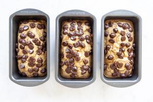 Chocolate Chip Banana Oat Bread