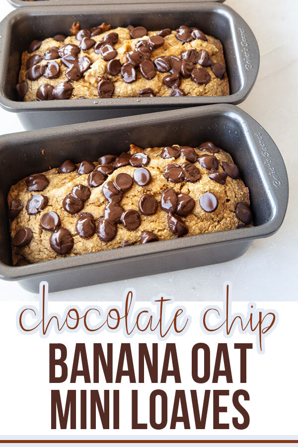 Chocolate Chip Banana Oat Bread