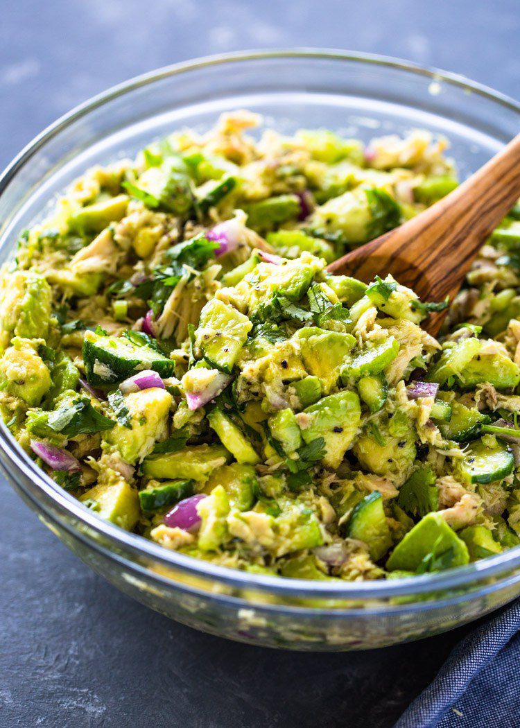 Avocado Tuna Salad