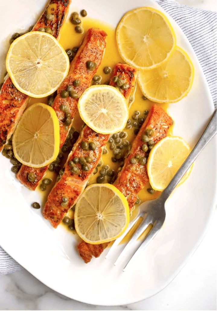 Salmon Piccata