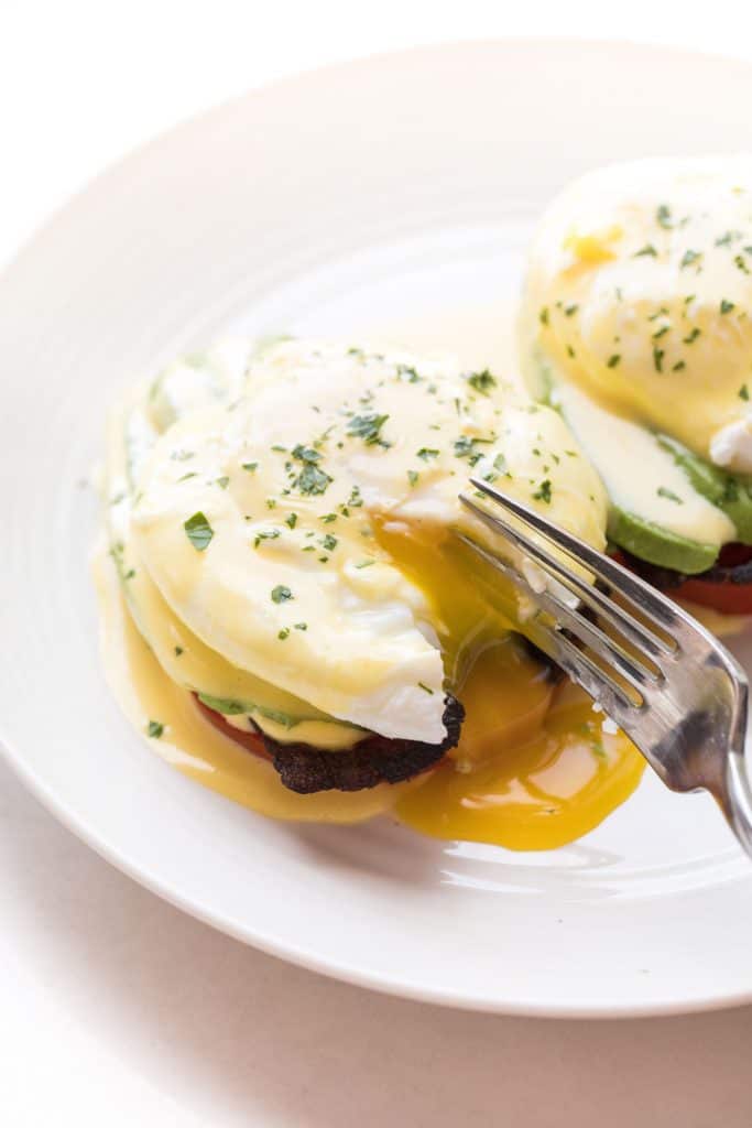 Whole + Keto California Eggs Benedict