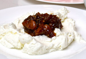 Labneh with Golden Berry Chutney